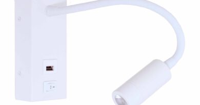 Foto Artdelight Wandlamp Easy USB wit