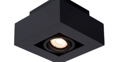 Foto Lucide XIRAX - Plafondspot - LED Dim to warm - GU10 - 1x5W 2200K/3000K - Zwart