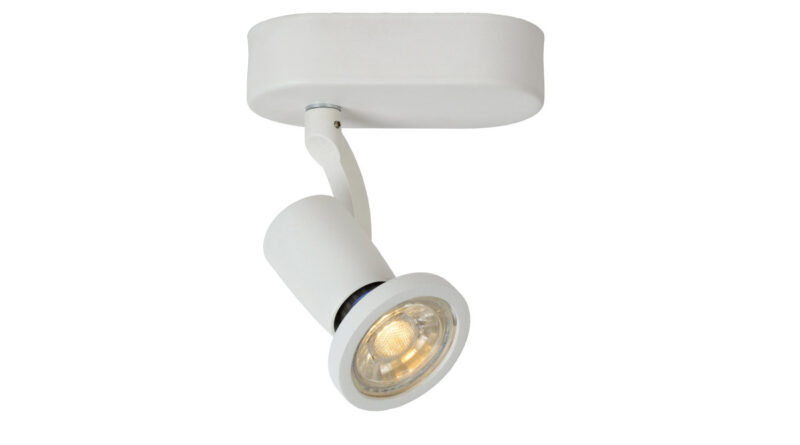 Foto Lucide JASTER-LED - Plafondspot - LED - GU10 - 1x5W 2700K - Wit