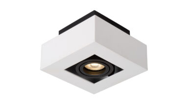 Foto Lucide XIRAX - Plafondspot - LED Dim to warm - GU10 - 1x5W 2200K/3000K - Wit