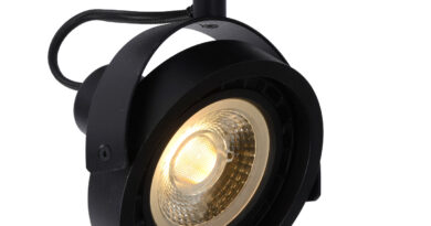 Foto Lucide TALA LED - Plafondspot - LED Dim to warm - GU10 - 1x12W 2200K/3000K - Zwart