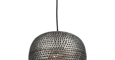 Foto Urban Interiors Hanglamp Spike bol 27 cm Zink