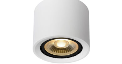 Foto Lucide FEDLER - Plafondspot - 12 cm - LED Dim to warm - GU10 - 1x12W 2200K/3000K - Wit