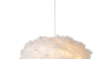 Foto Lucide GOOSY SOFT - Hanglamp - 50 cm - 1xE27 - Wit