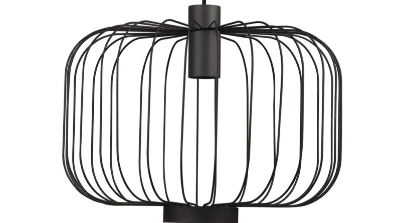 Foto Nowodvorski Hanglamp Allan 48 cm zwart