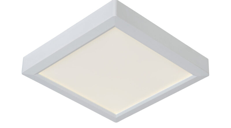 Foto Lucide TENDO-LED - Plafonniere - LED - 1x18W 3000K - Wit