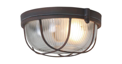 Foto Mexlite Plafondlamp mexlite lisanne 1342b bruin