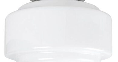 Foto Highlight Plafondlamp Deco Cambridge 30 cm wit