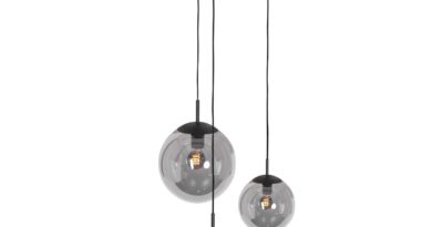 Foto Steinhauer Hanglamp bollique 40 cm 3 lichts 3123 zwart