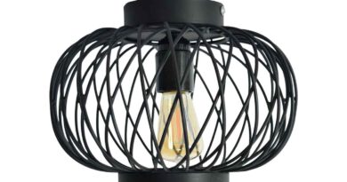 Foto Urban Interiors Plafondlamp Twist Small 25 cm zwart