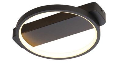 Foto Freelight Plafondlamp Cintura 26 cm zwart