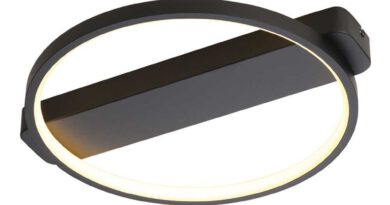 Foto Freelight Plafondlamp Cintura 35 cm zwart