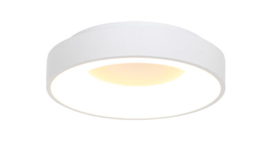 Foto Steinhauer Plafondlamp Ringlede 38 cm 2562 wit