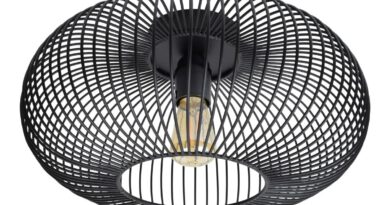 Foto Urban Interiors Plafondlamp Meya 35 cm zwart