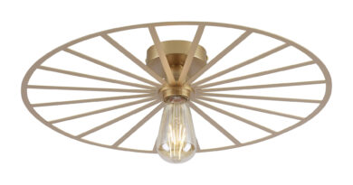 Foto Paul Neuhaus Plafondlamp Isabella 50 cm mat-goud