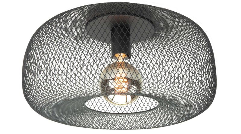 Foto Highlight Plafondlamp Honey 39 cm zwart