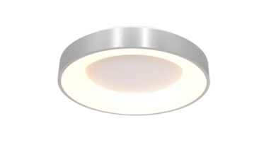 Foto Steinhauer Plafondlamp Ringlede 30 cm 3086 zilver