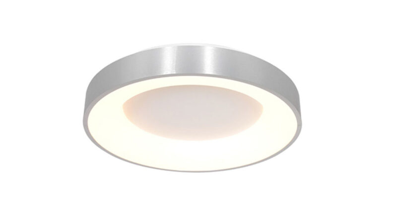 Foto Steinhauer Plafondlamp Ringlede 30 cm 3086 zilver