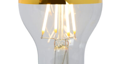 Foto Lucide A60 SPIEGEL - Filament lamp - 6 cm - LED Dimb. - E27 - 1x5W 2700K - Goud