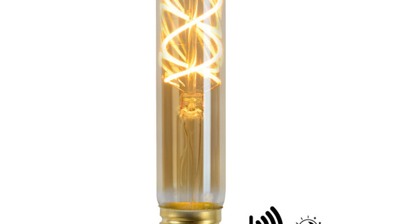 Foto Lucide T32 TWILIGHT SENSOR - Filament lamp Buiten - 3 cm - LED - E27 - 1x4W 2200K - Amber