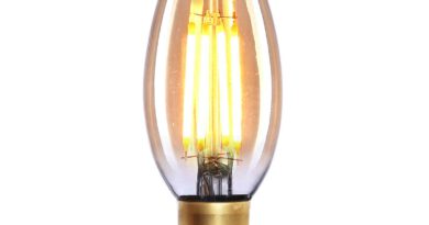 Foto Highlight Lamp LED E14 kaars 4W 280LM 2200K Dimbaar amber