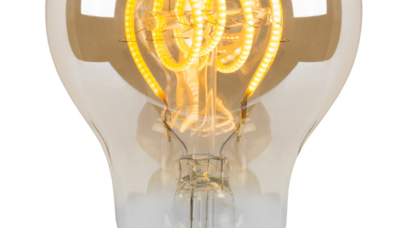 Foto Lucide A60 - Filament lamp - 6 cm - LED Dimb. - E27 - 1x5W 2200K - Amber