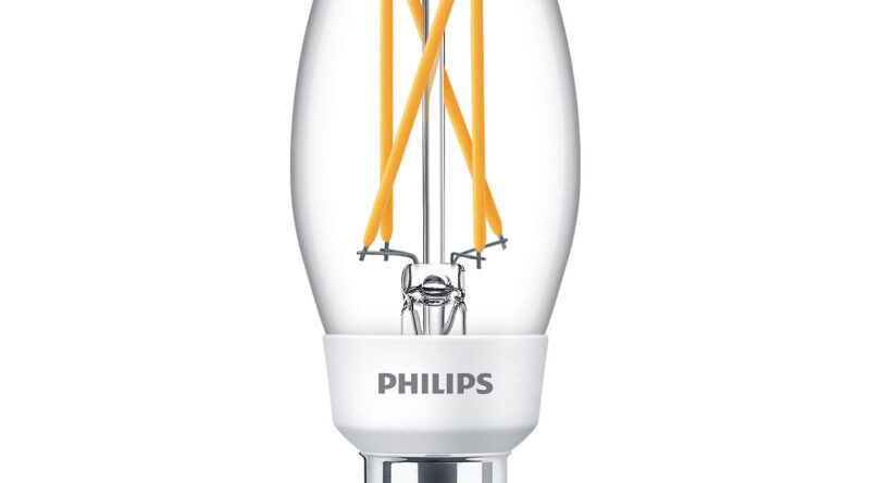 Foto Philips LED E14 kaars 5 Watt Philips SceneSwitch filament DIM