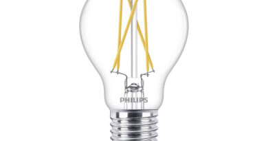 Foto Philips LED E27 lamp 60-9 Watt Philips warmglow filament DIM