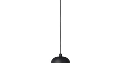 Foto Highlight Hanglamp Kobe 1 lichts 12 cm zwart