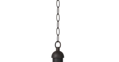 Foto Lucide ARUBA - Hanglamp Buiten - 25 cm - 1xE27 - IP44 - Roest bruin