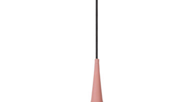 Foto Lucide RAYCO - Hanglamp - 45 cm - 1xE27 - Roze