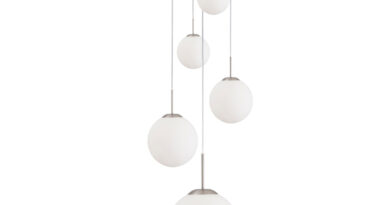 Foto Steinhauer Hanglamp bollique 60 cm 7376 staal