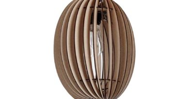 Foto Blij Design Hanglamp Swan 21 cm naturel