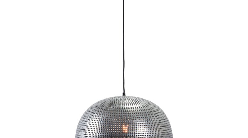 Foto Urban Interiors Hanglamp Spike bol XL 40 cm Zink