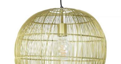 Foto Urban Interiors Hanglamp Frenk 42 cm ijzerdraad Goud