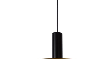 Foto Lucide GIADA - Hanglamp - 40 cm - 1xE27 - Mat Goud / Messing