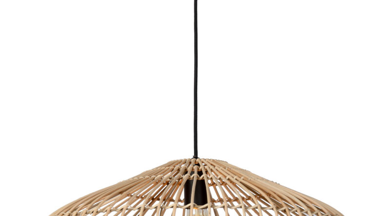 Foto Lucide MAGALI - Hanglamp - 56 cm - 1xE27 - Naturel