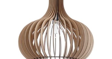 Foto Blij Design Hanglamp Seattle 50 cm naturel