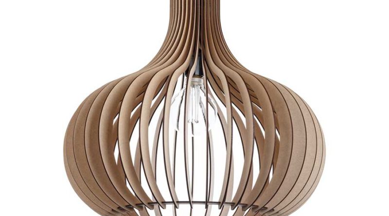 Foto Blij Design Hanglamp Seattle 50 cm naturel