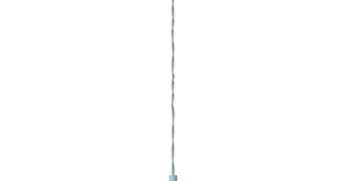 Foto Lucide ISLA - Hanglamp - 29 cm - 1xE14 - Pastel blauw