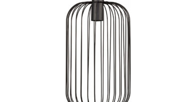 Foto Nowodvorski Hanglamp Cage 30 cm zwart