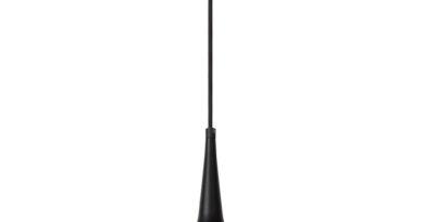 Foto Lucide RAYCO - Hanglamp - 45 cm - 1xE27 - Zwart