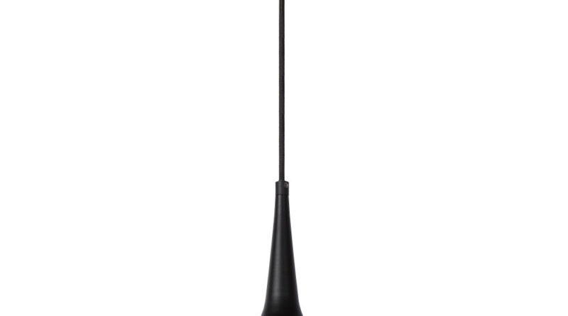 Foto Lucide RAYCO - Hanglamp - 45 cm - 1xE27 - Zwart