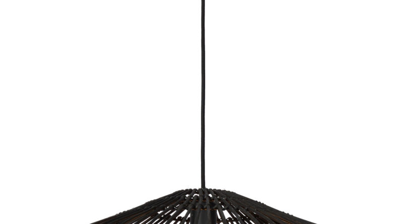 Foto Lucide MAGALI - Hanglamp - 56 cm - 1xE27 - Zwart