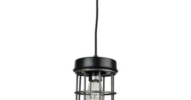 Foto Urban Interiors Hanglamp Barn 12 cm Zwart