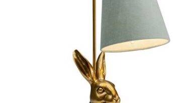 Foto Kare Design Tafellamp Animal Bunny Gold