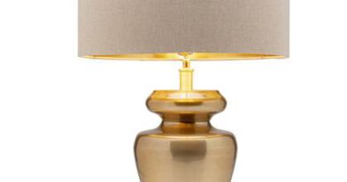 Foto Kare Design Tafellamp Barock Gold Nude 49cm