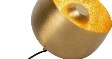 Foto Kare Design Vloerlamp Apollon Smooth Gold 28cm