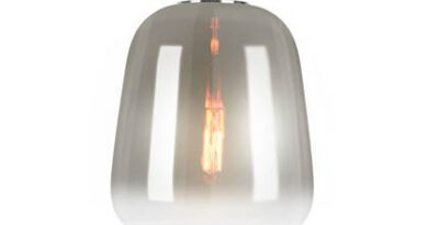 Foto Leitmotiv - Hanglamp Cone - Smokey Schaduw - 33x38