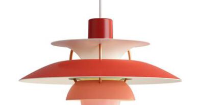 Foto Louis Poulsen PH 5 Mini hanglamp Hues of Red